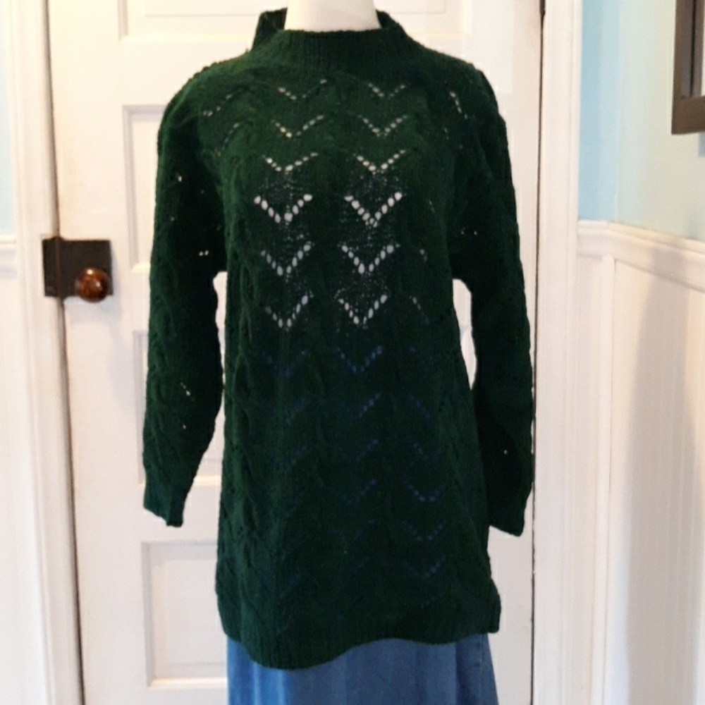Vintage Saks Fifth Avenue small tunic sweater